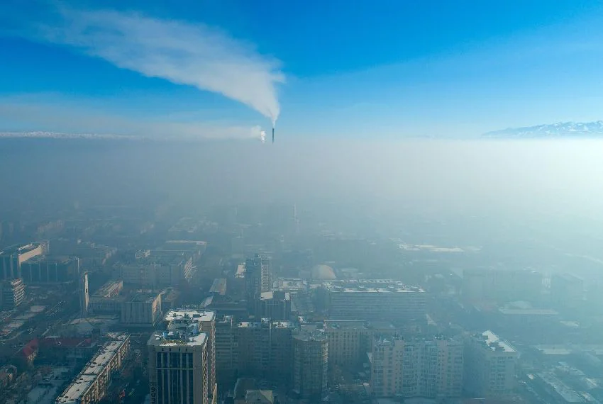 Air pollution in Bishkek rated ‘very unhealthy’ this morning