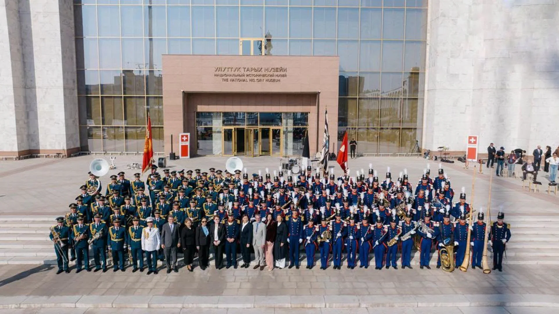 Music instead of diplomacy: Kyrgyz and Swiss orchestras hold joint parade
