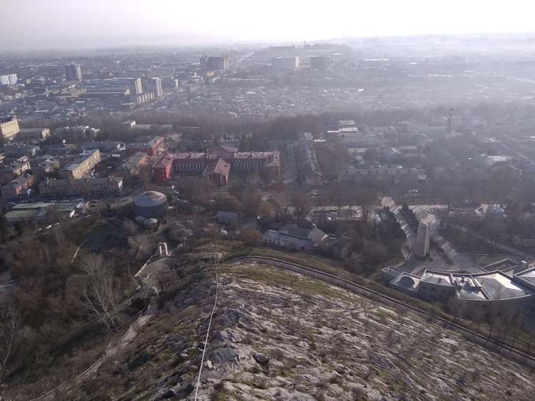Мамасалы Ташматов. Утро первого дня весны, город Ош