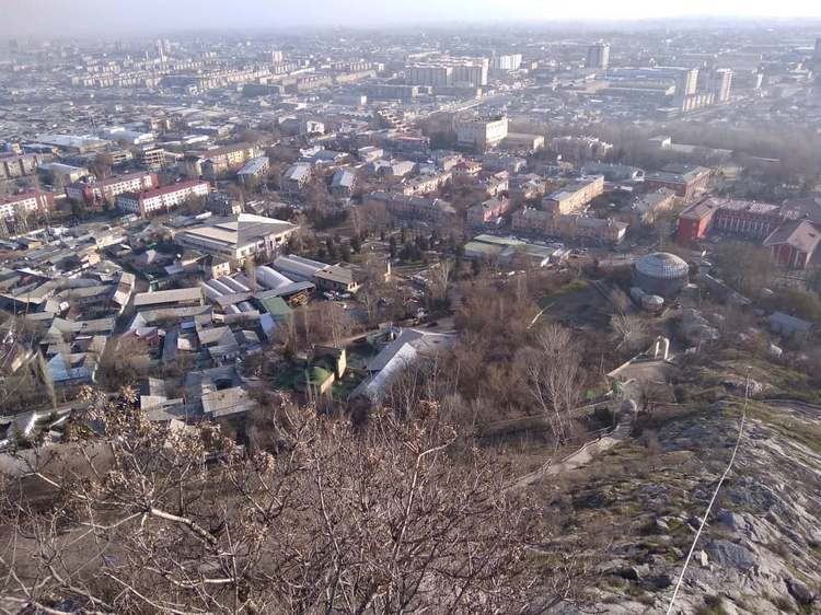 Мамасалы Ташматов. Утро первого дня весны, город Ош