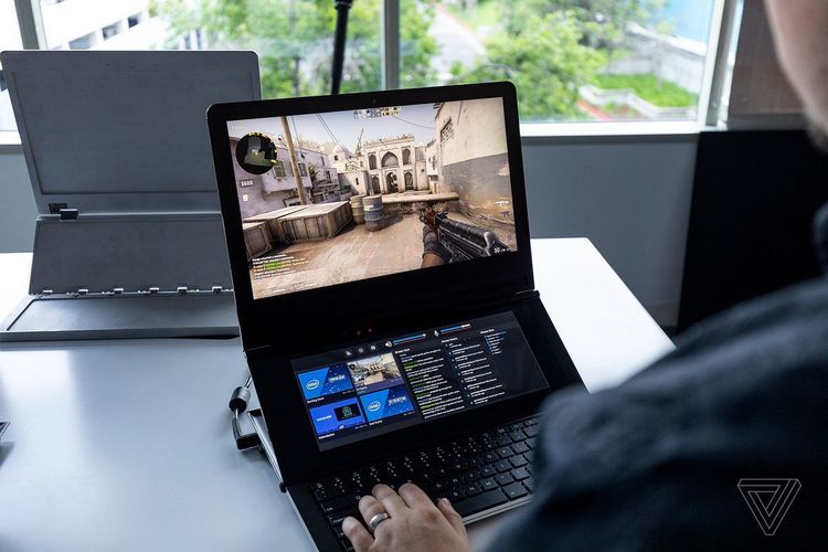 The Verge. Игровой ноутбук Honeycomb Glacier
