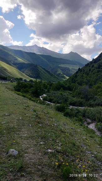 Сони Айдарбаевой. Кегетинское ущелье