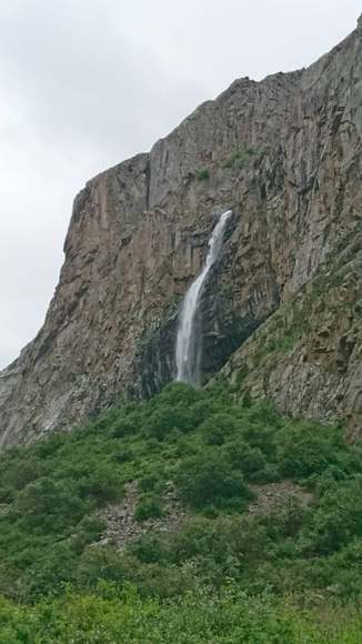 Данияра Ибраимова. Белогорский водопад