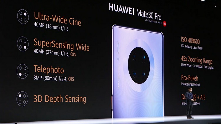 из интернета. Презентация флагмана Huawei Mate 30 Pro