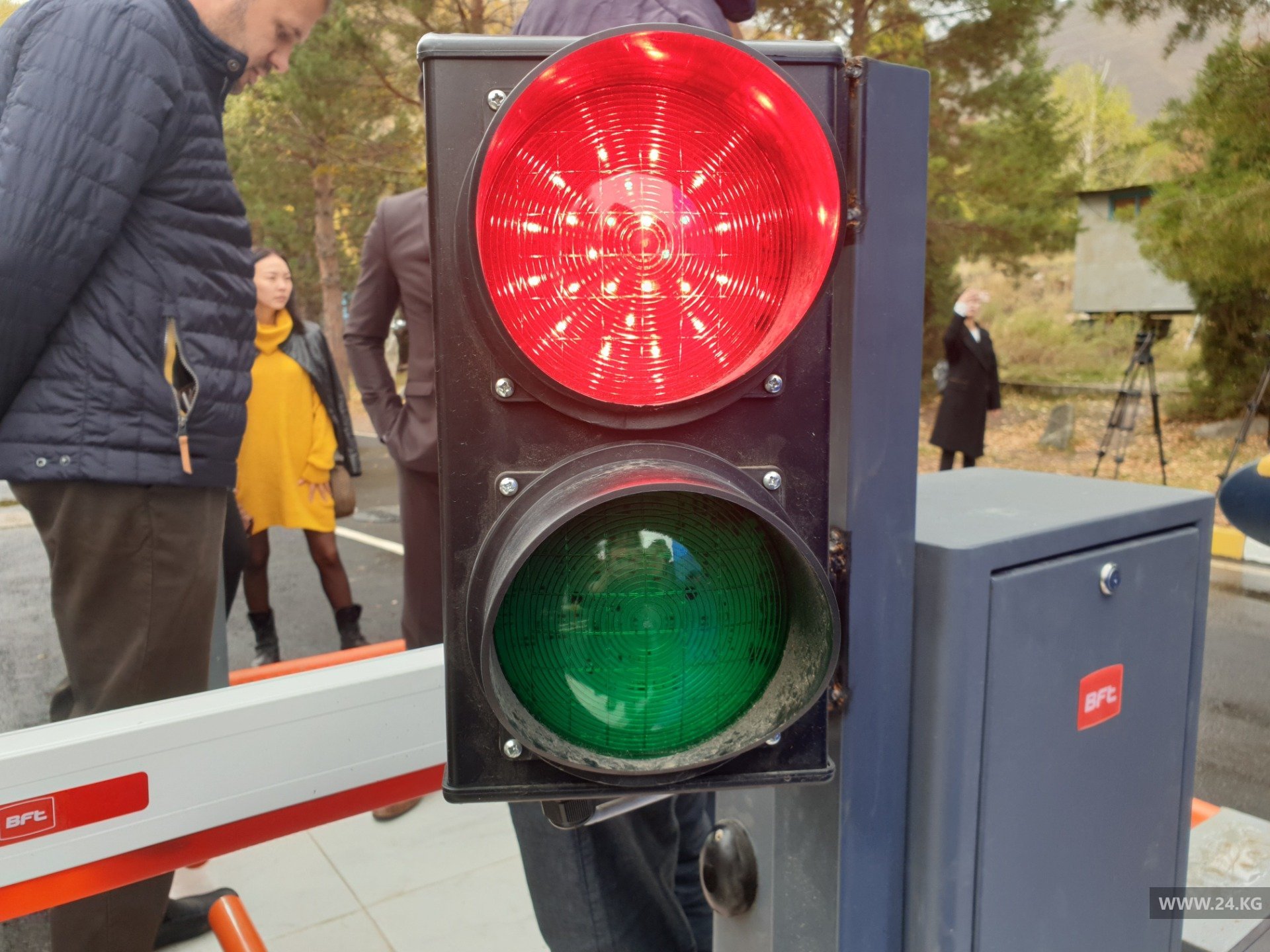 В парке «Ала-Арча» установили автоматическую кассу за въезд