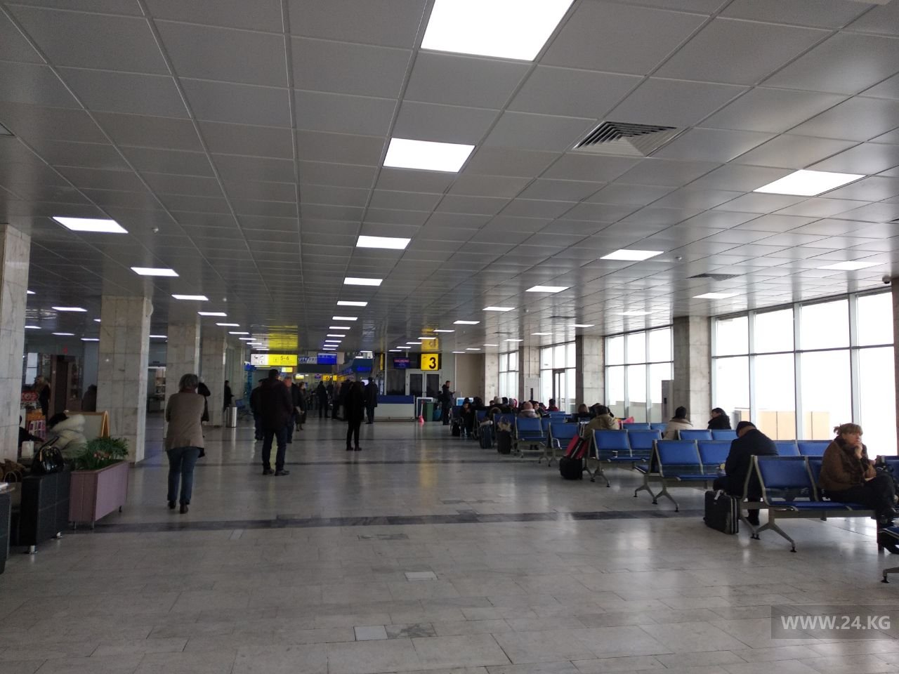 Рейс Бишкек — Москва задержан
