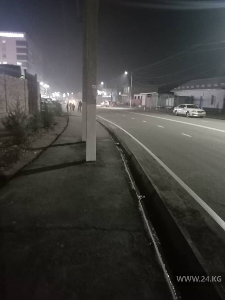 Тротуар в Оше