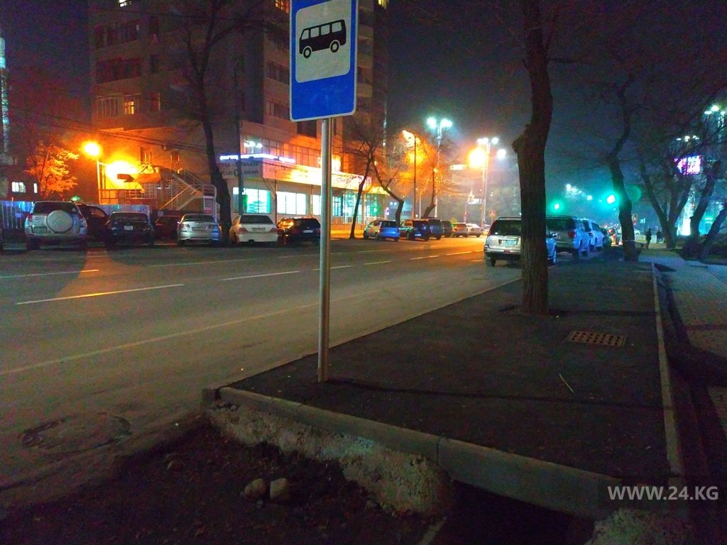 Остановка на улице Токтогула