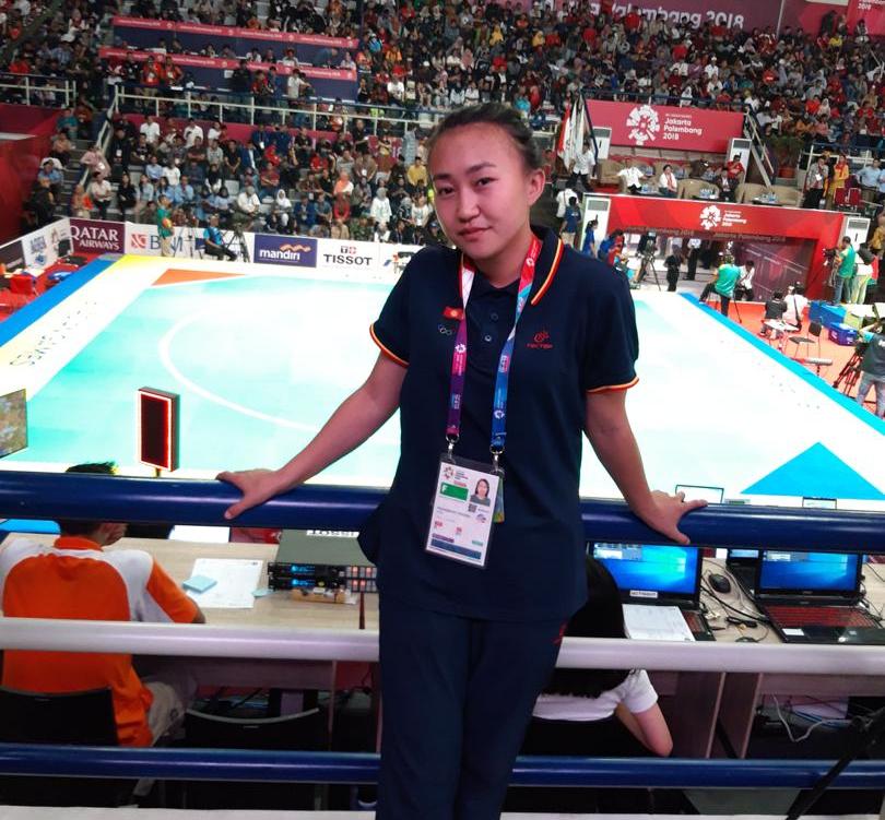 Серебряный призер чемпионата мира по бирманскому боксу, бронзовый призер чемпионата Азии по кикбоксингу Толгонай Калназарова