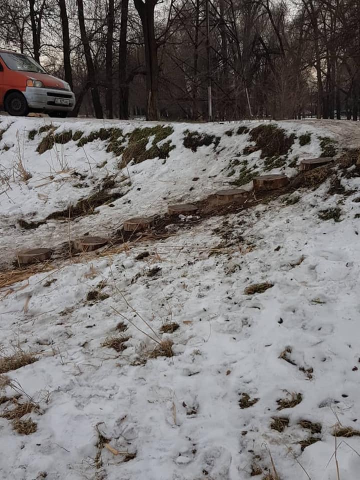 Бишкекчанин возмущен состоянием бесплатного городского катка