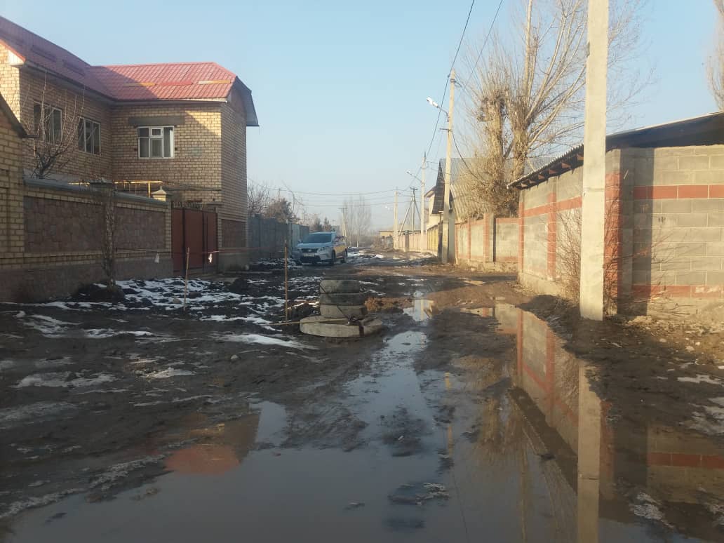 После земляных работ дорогу не восстановили