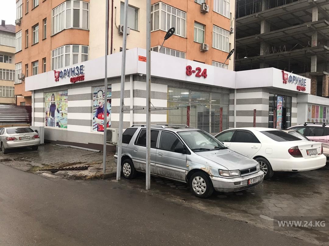 Мусор возле гипермаркета «Фрунзе»