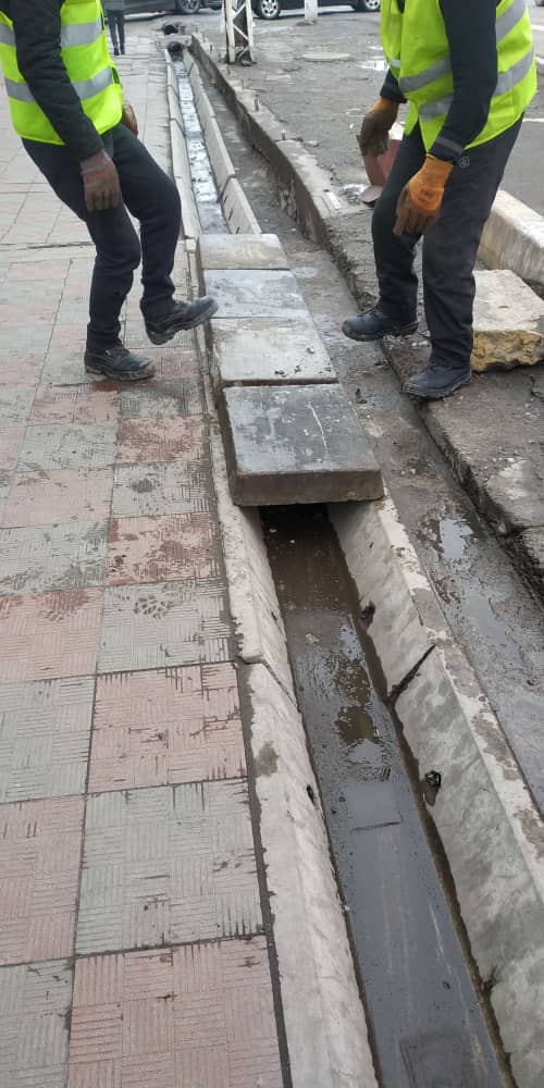 На улице Асаналиева сделали проход к остановке