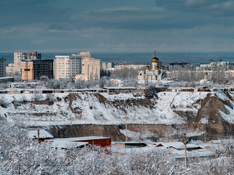 Зимний Бишкек и «Панорама»