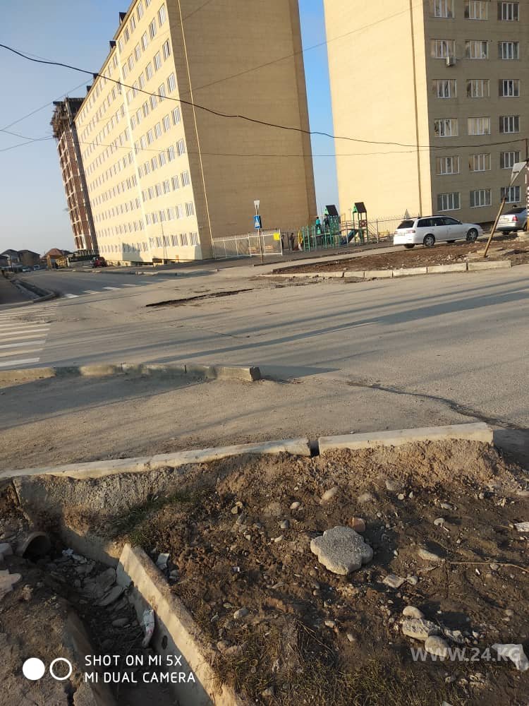 Улица Куйручук в жилмассиве «Кок-Жар»