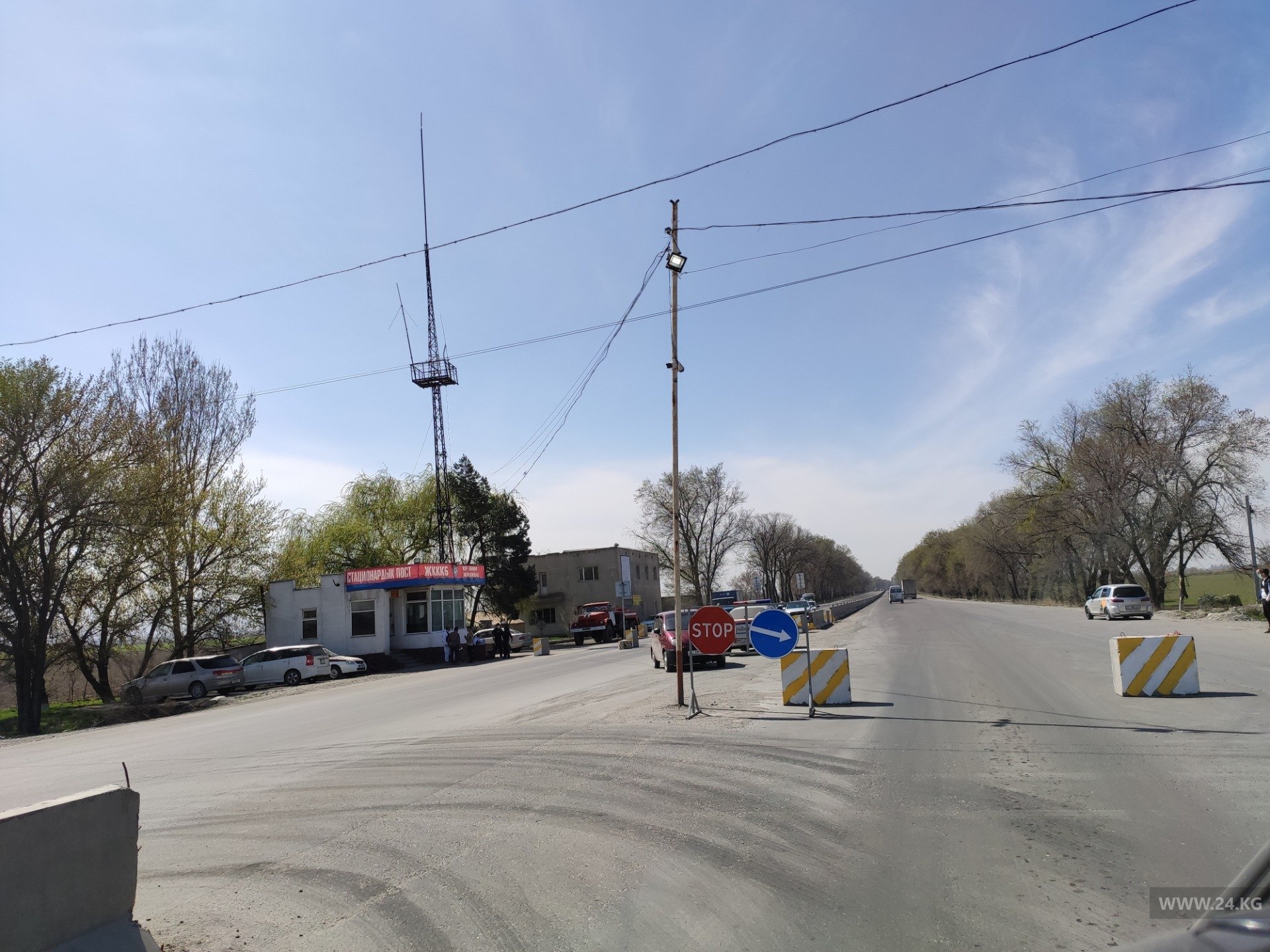 Специалисты с тепловизорами есть только на посту в районе рынка «Азамат»