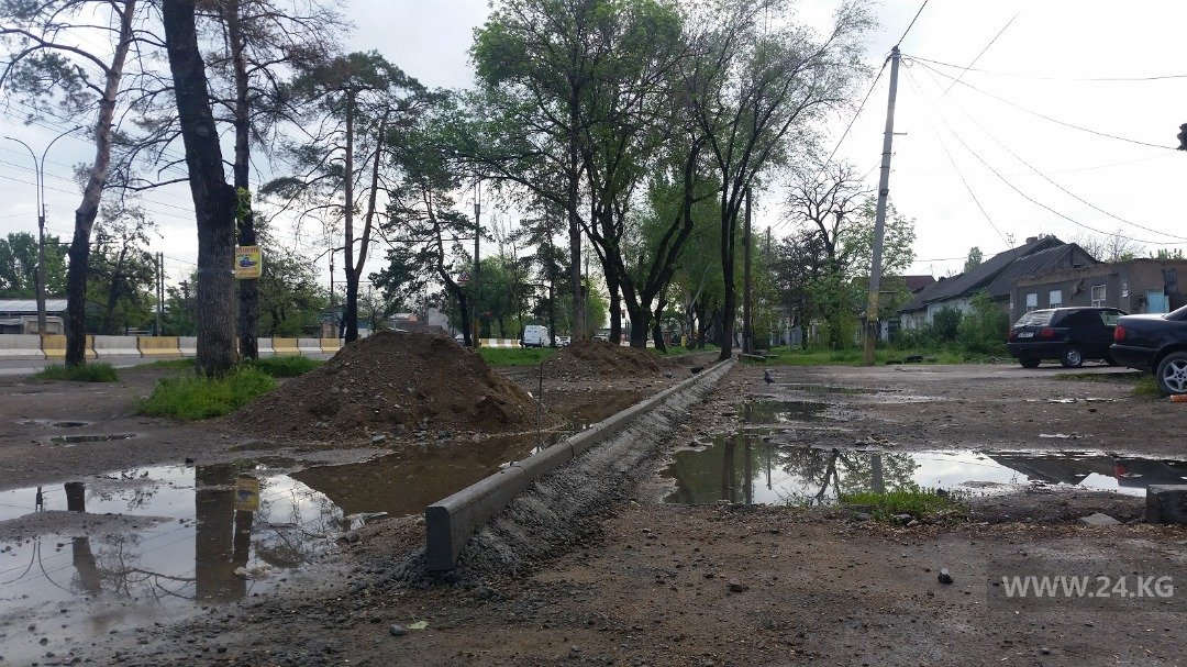 Реконструкция тротуара