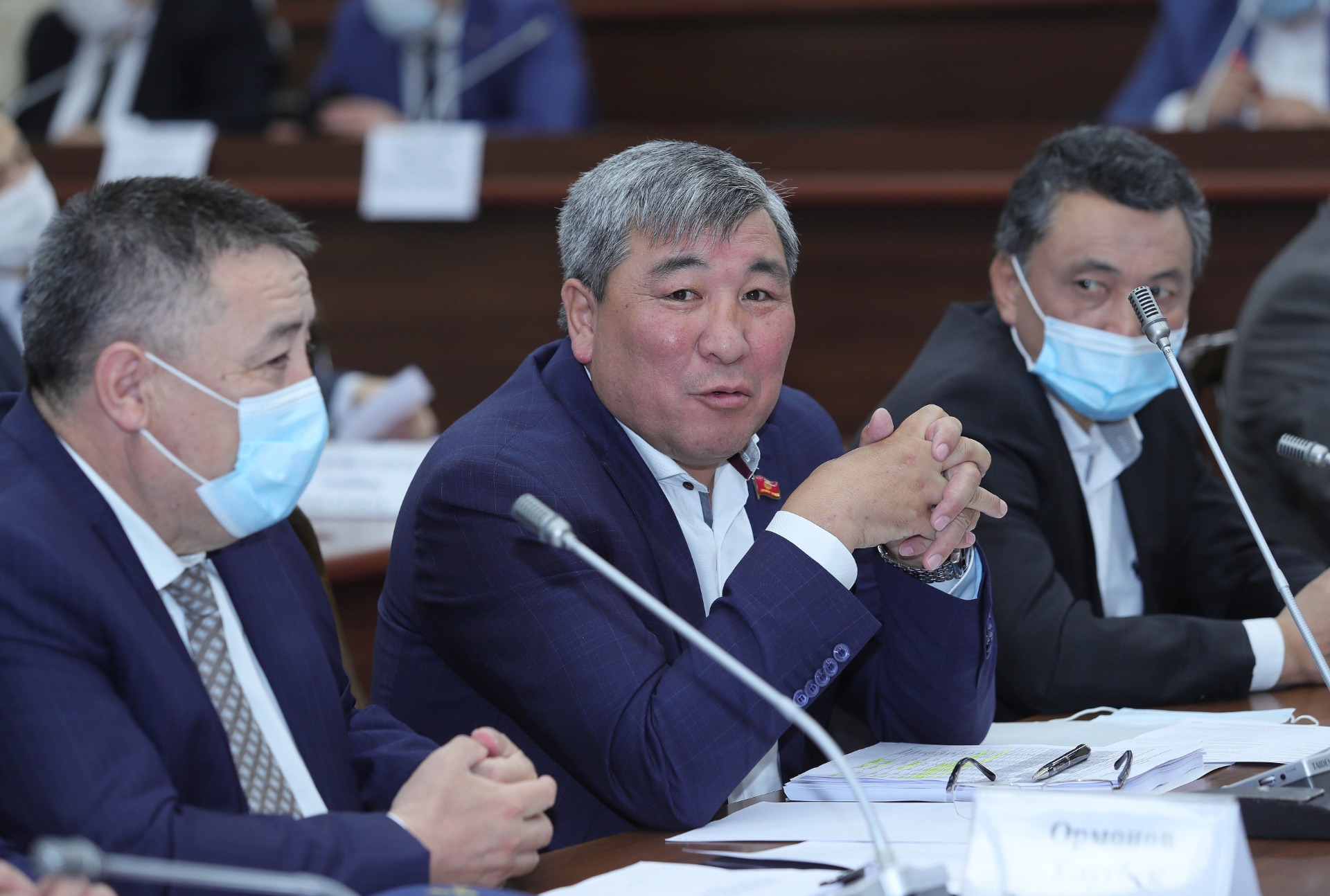 Депутат Рыскелди Момбеков