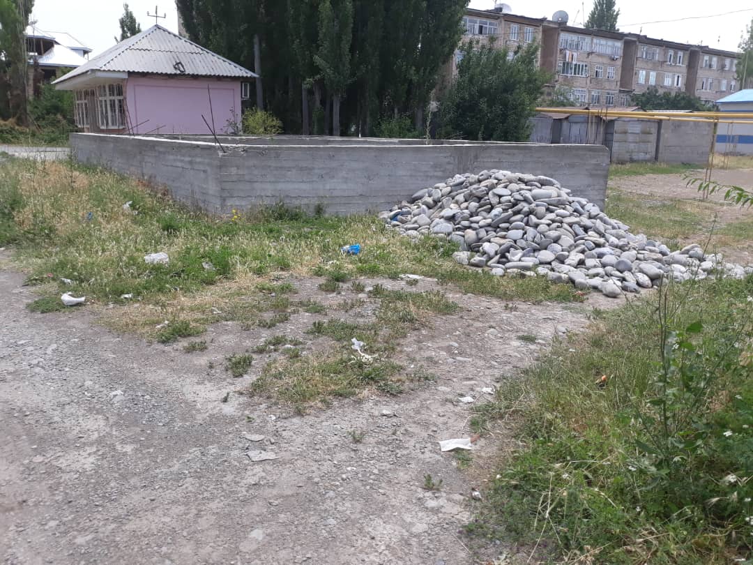 Строительство в городе Джалал-Абаде