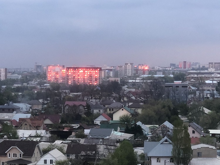 Вечерний Бишкек