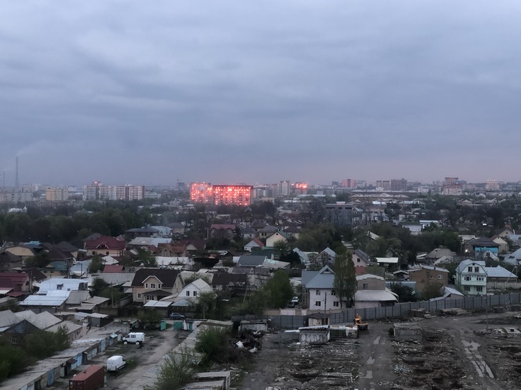 Вечерний Бишкек