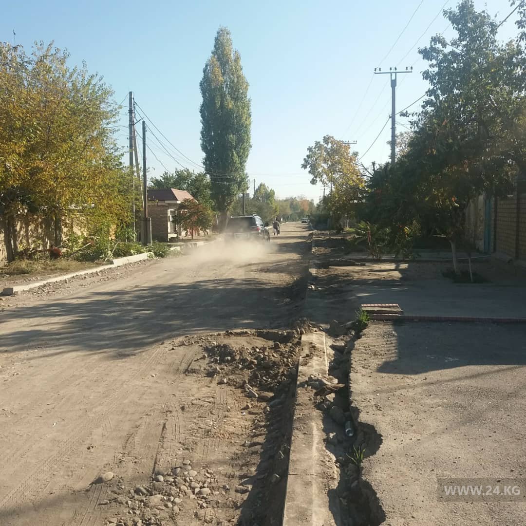 Улица Джалиля в Бишкеке