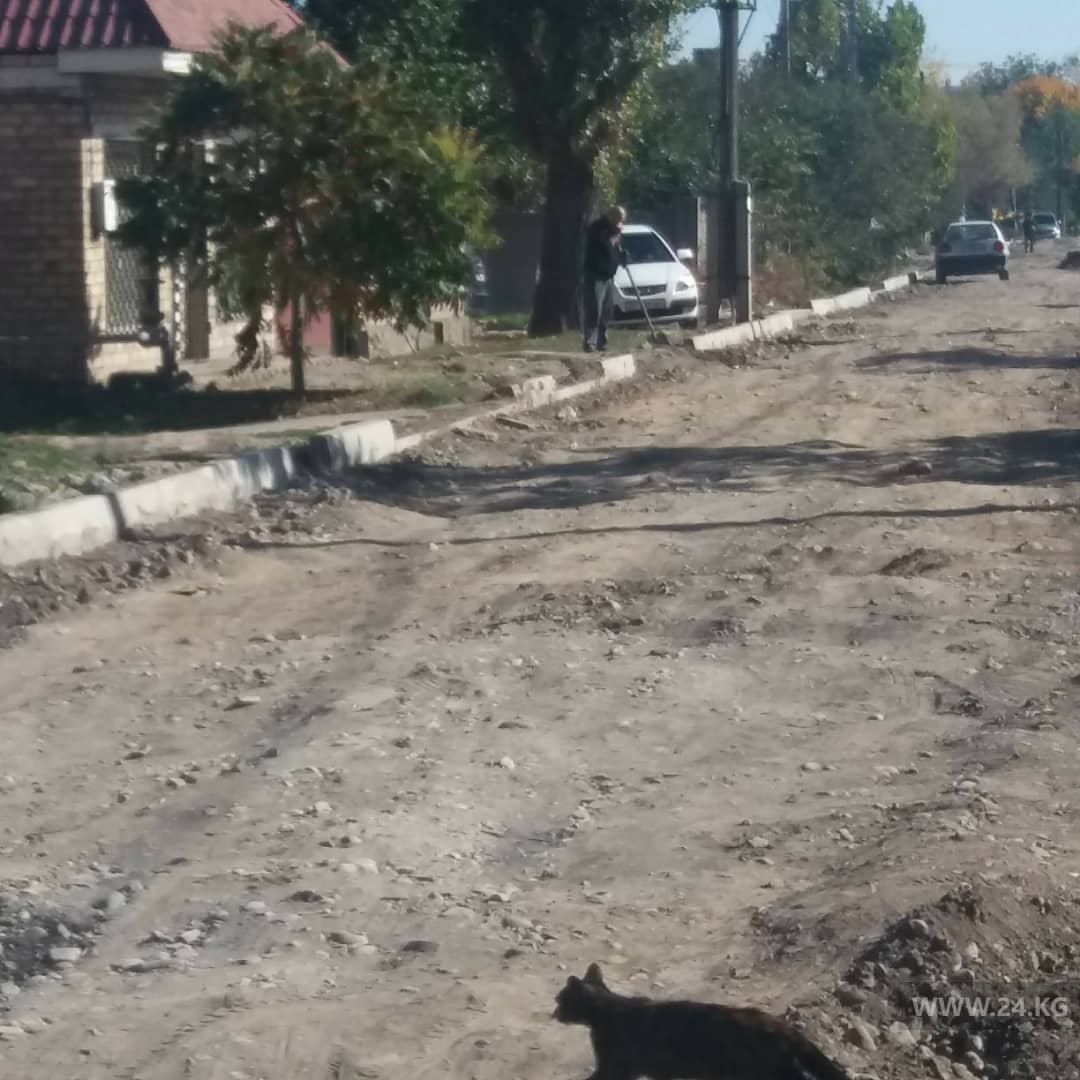 Улица Джалиля в Бишкеке