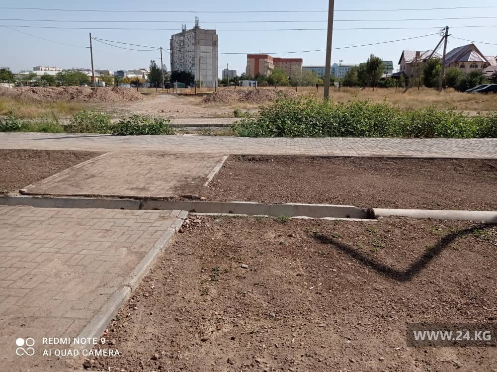 Тротуар в микрорайоне «Джал»