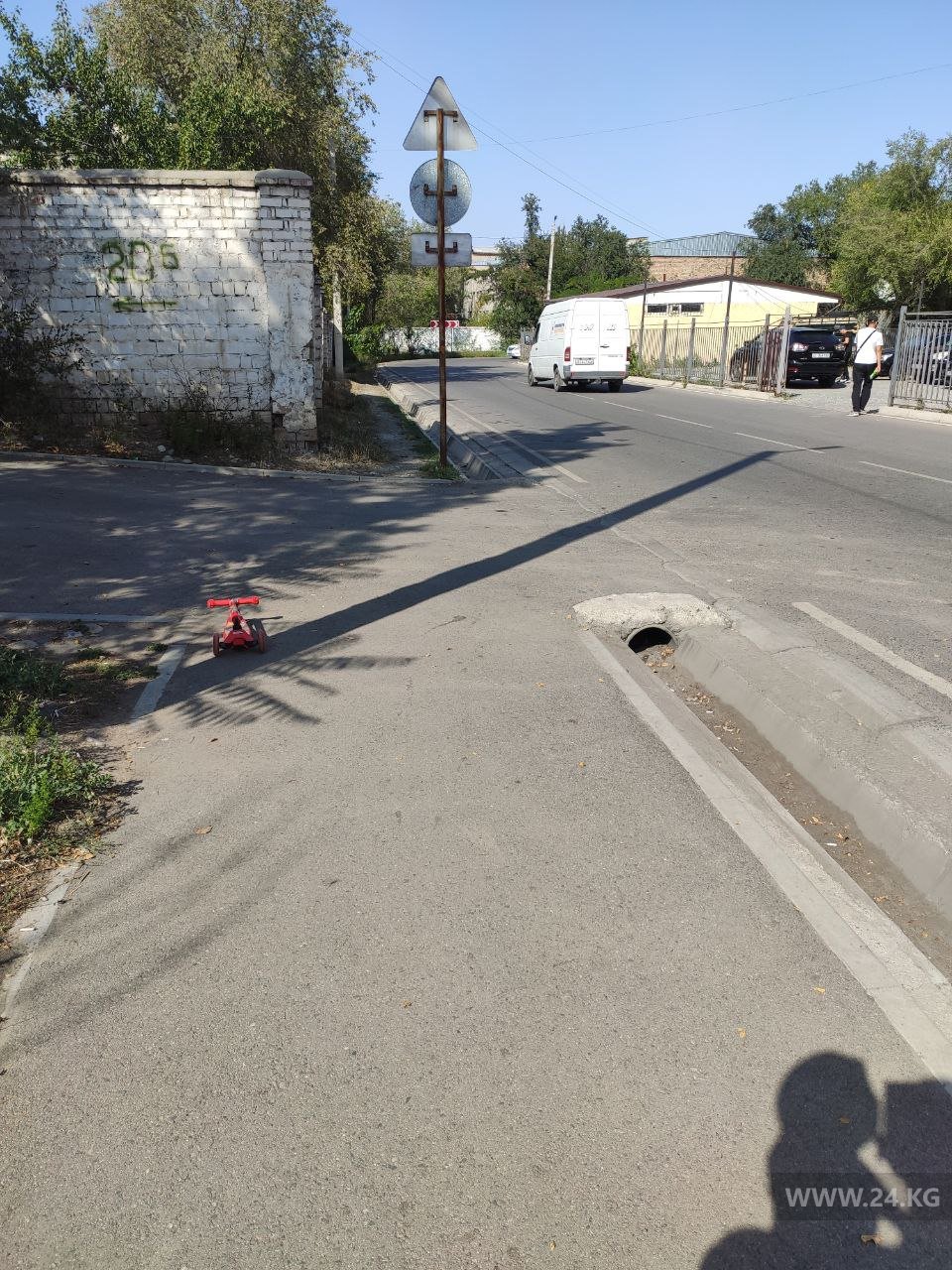 Улица Тыныстанова в Бишкеке