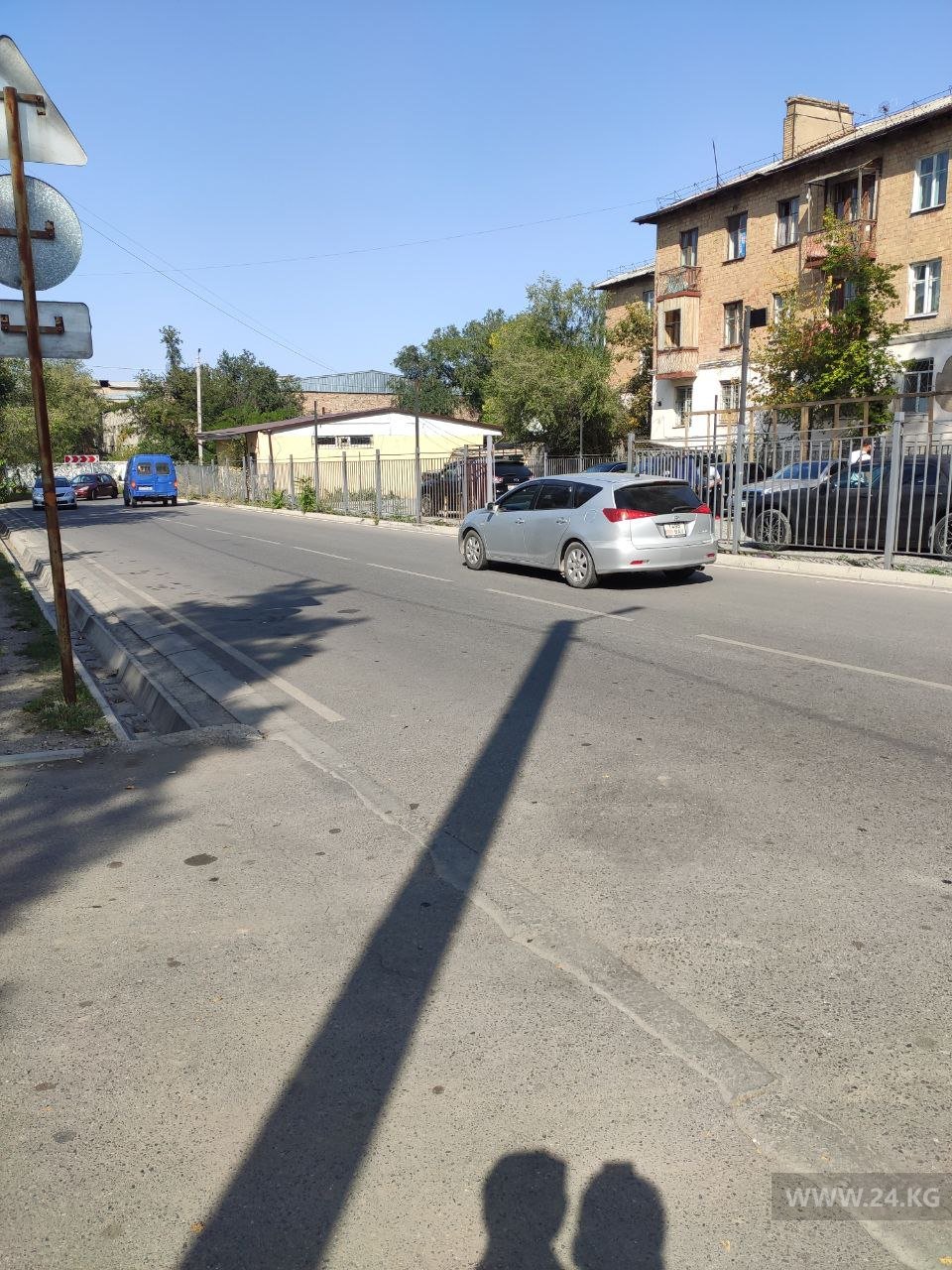 Улица Тыныстанова в Бишкеке