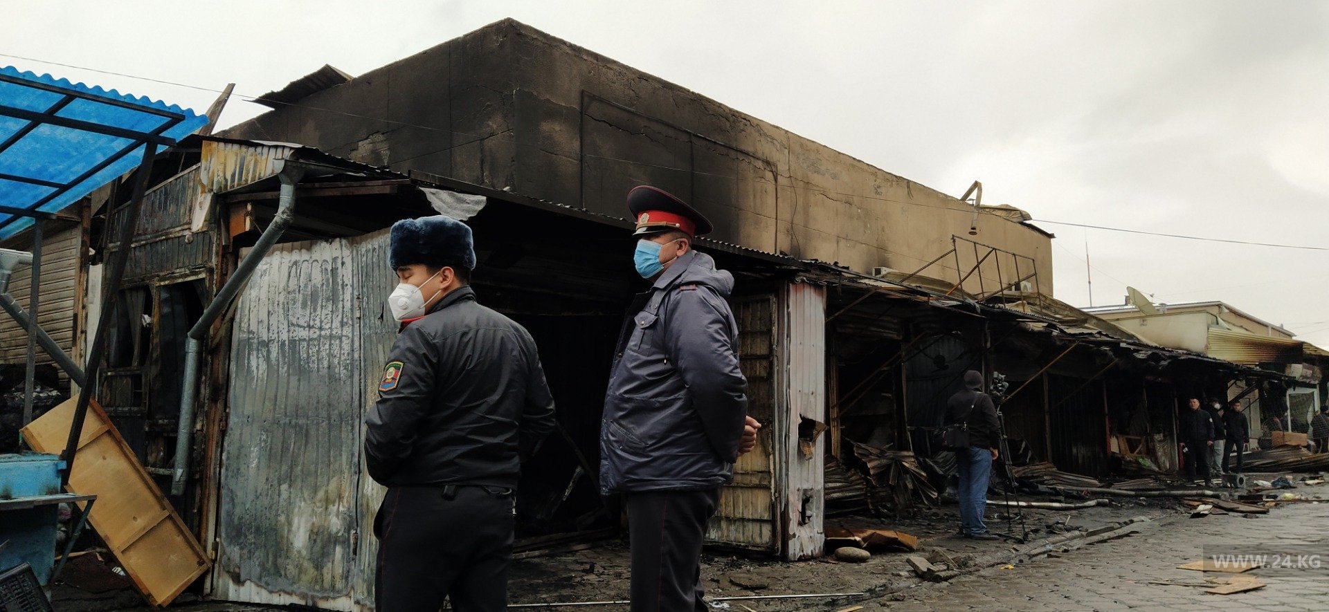 Последствия недавнего пожара