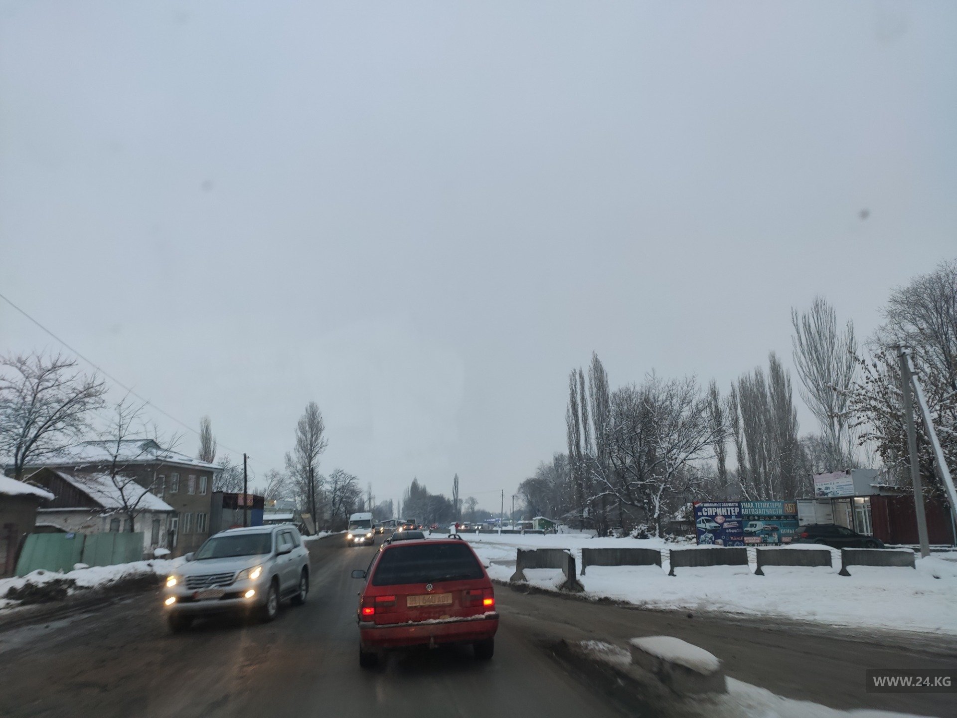 Каждый день в Сокулукском районе образуются пробки