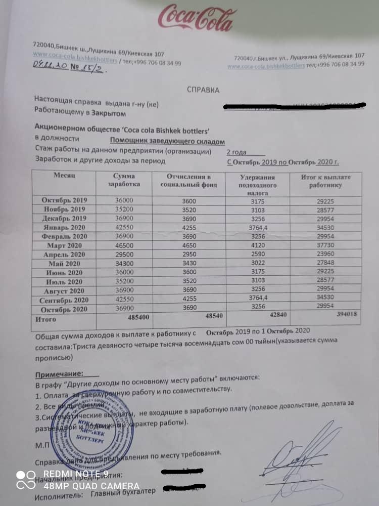 На одном из отечественных порталов продают фальшивые справки о доходах