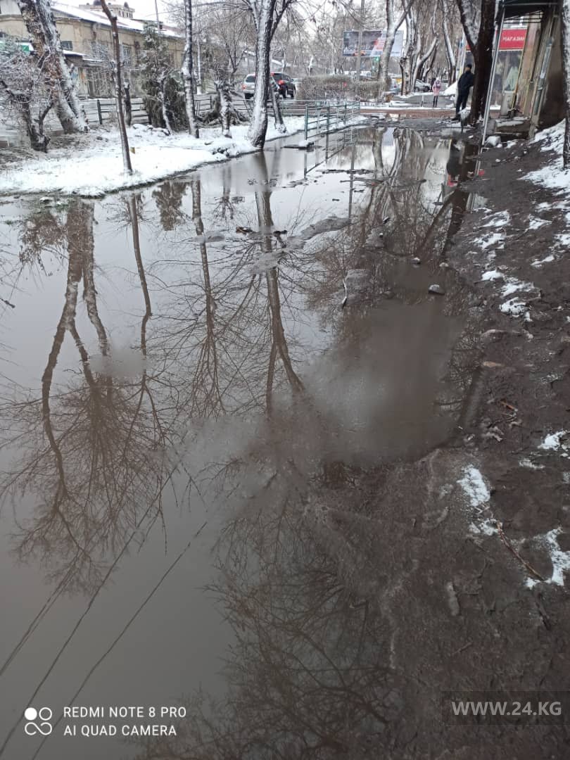 Тротуары Бишкека