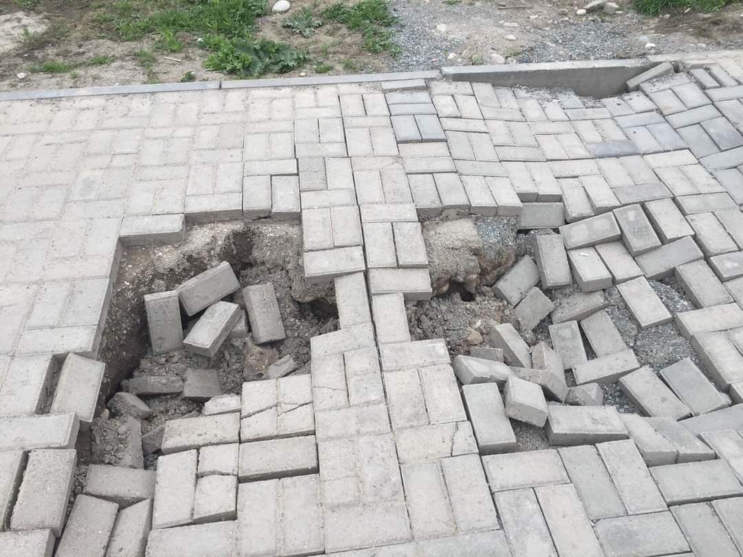Брусчатка на троутаре