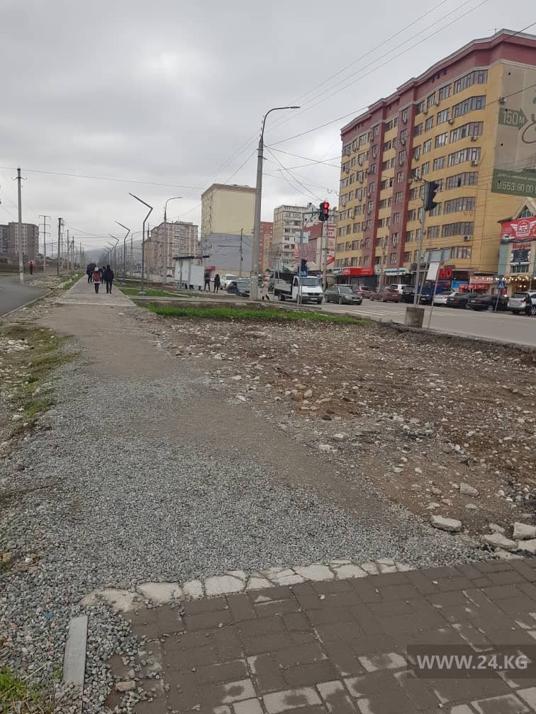 Тротуары в Бишкеке
