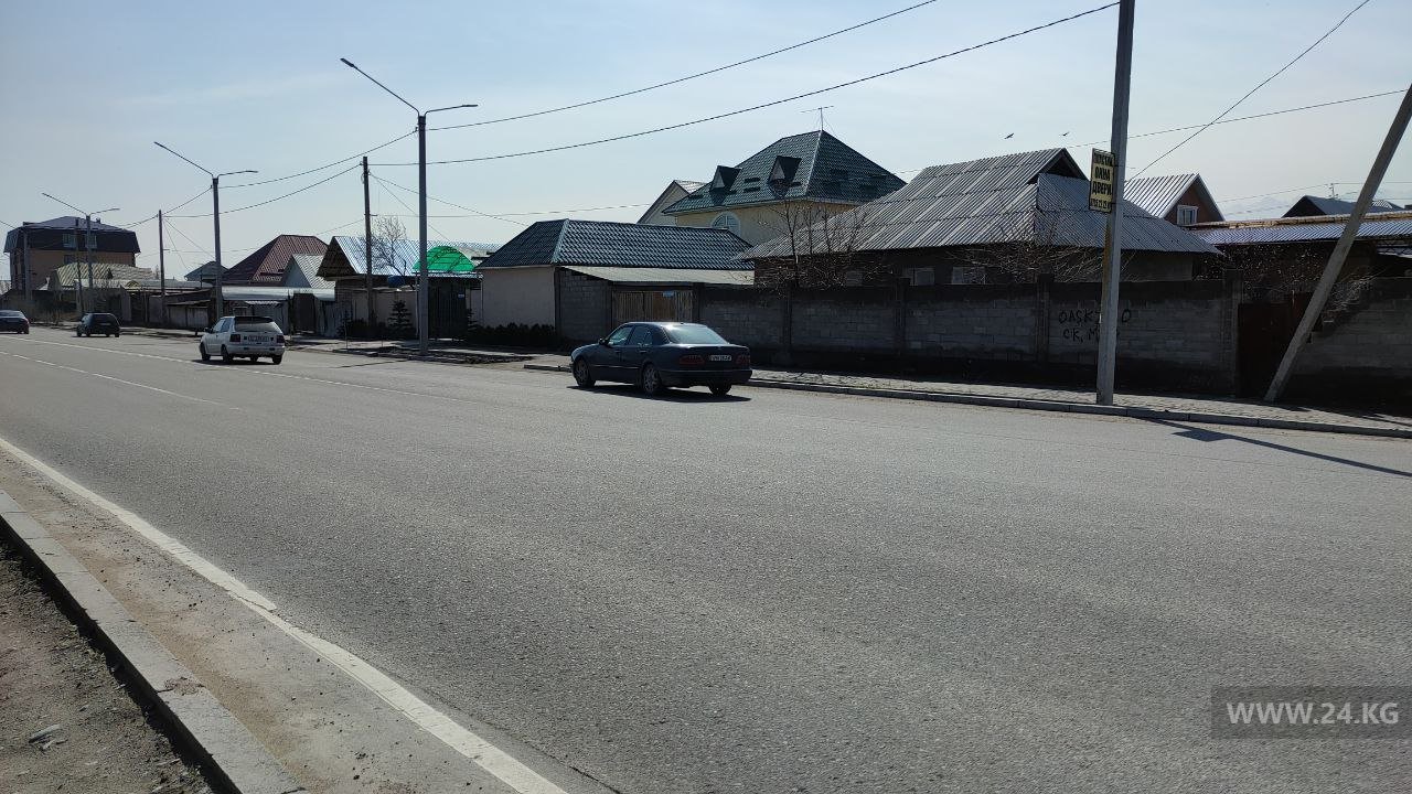 Участок дороги по улице Толстого