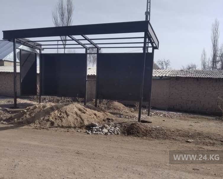 Остановка в селе Липенка