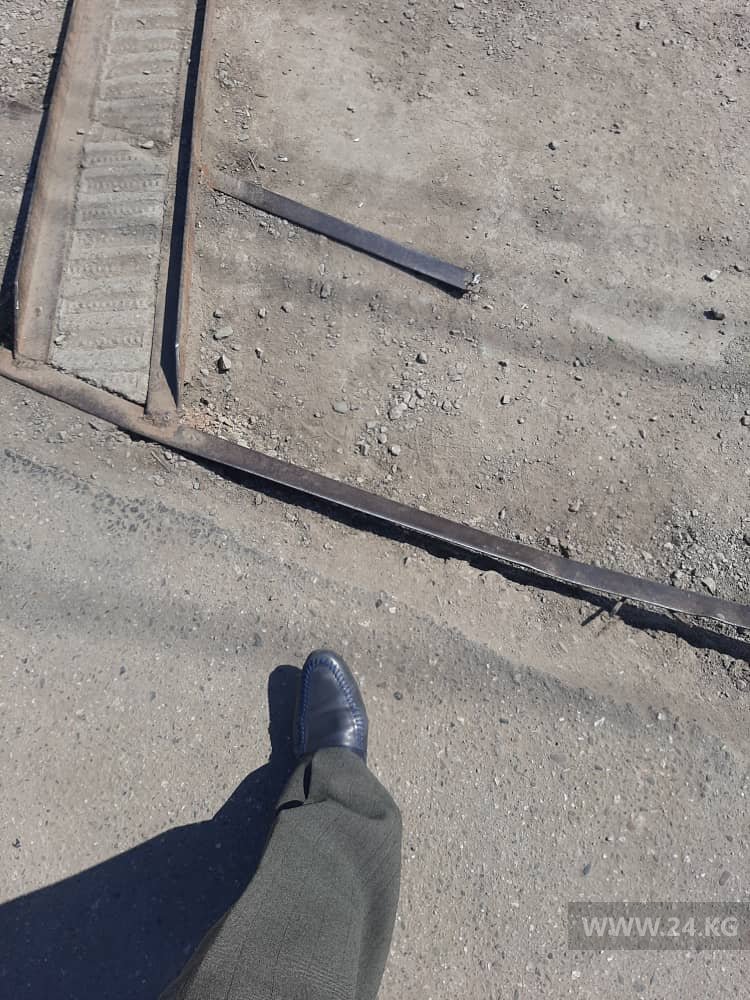 Тротуар в Бишкеке