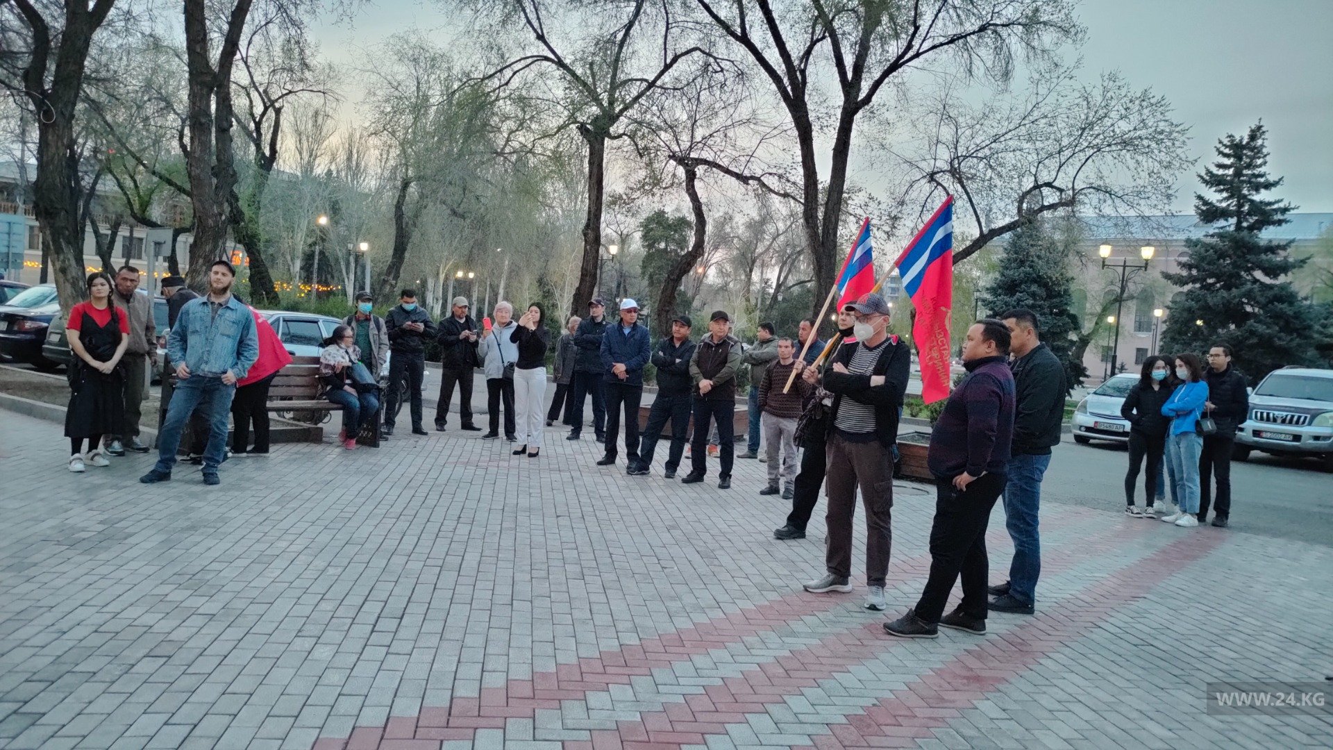 Митинг возле ЦИК