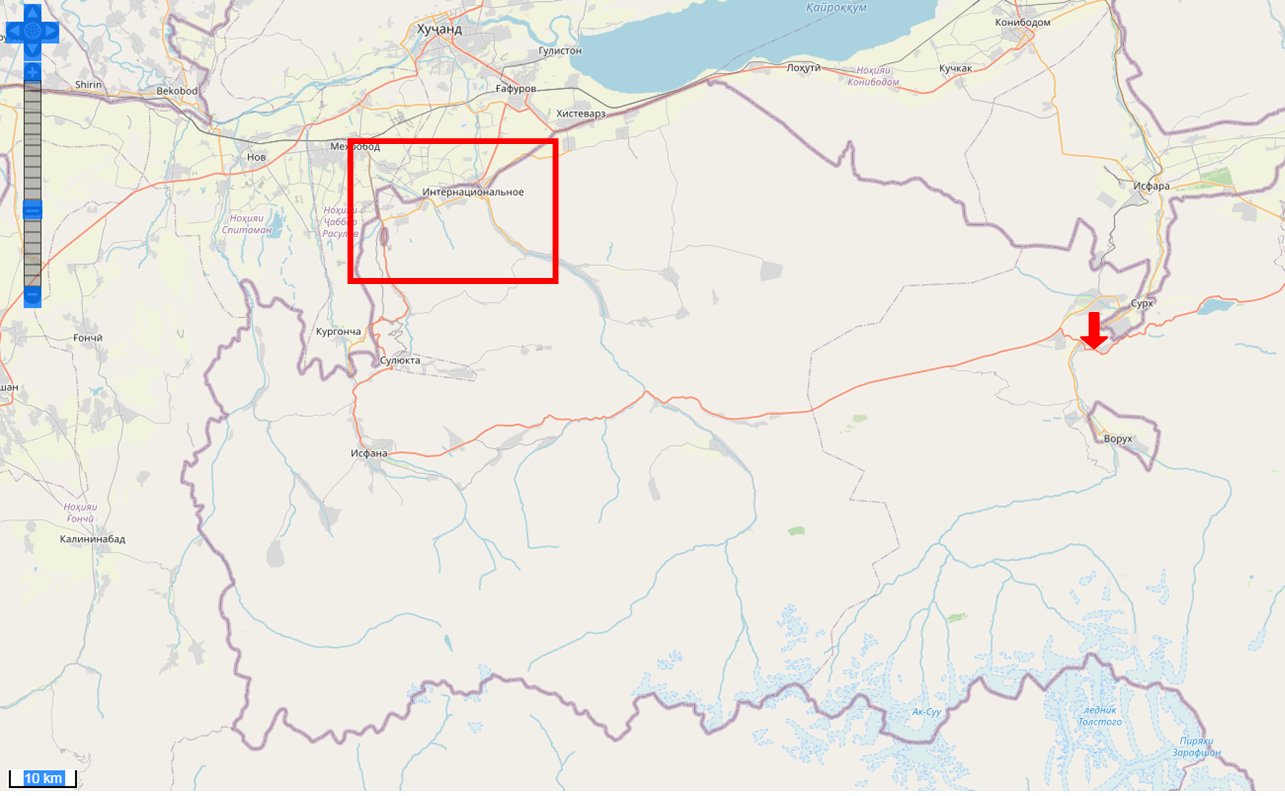 Село Кок-Таш и Лейлекский район