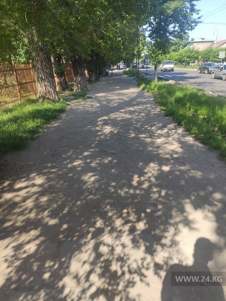 Тротуары в Бишкеке