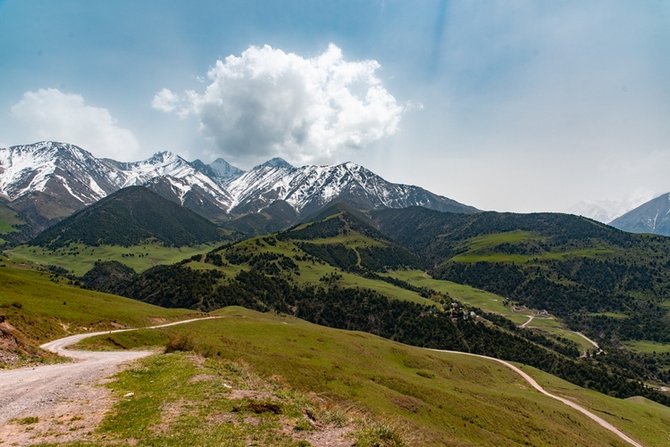 По пути из Ала-Арчинского в Аламединское ущелье