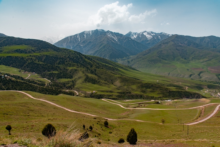 По пути из Ала-Арчинского в Аламединское ущелье