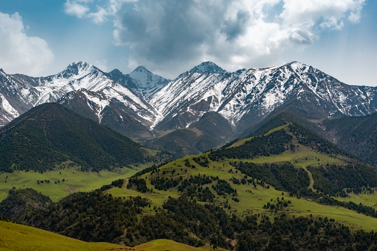 По пути из Ала-Арчинского в Аламединское ущелье