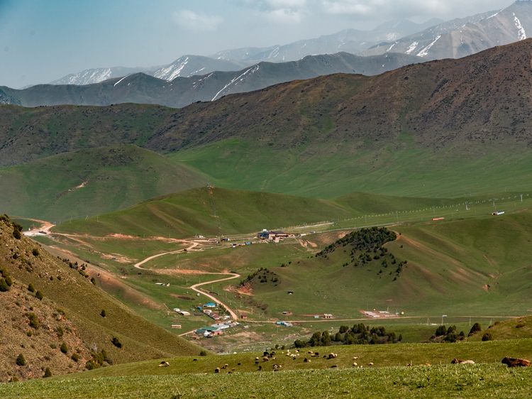 По пути из Ала-Арчинского в Аламединское ущелье