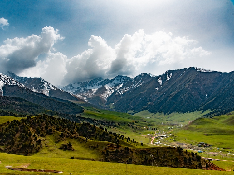 По пути из Ала-Арчинского в Аламединское ущелье