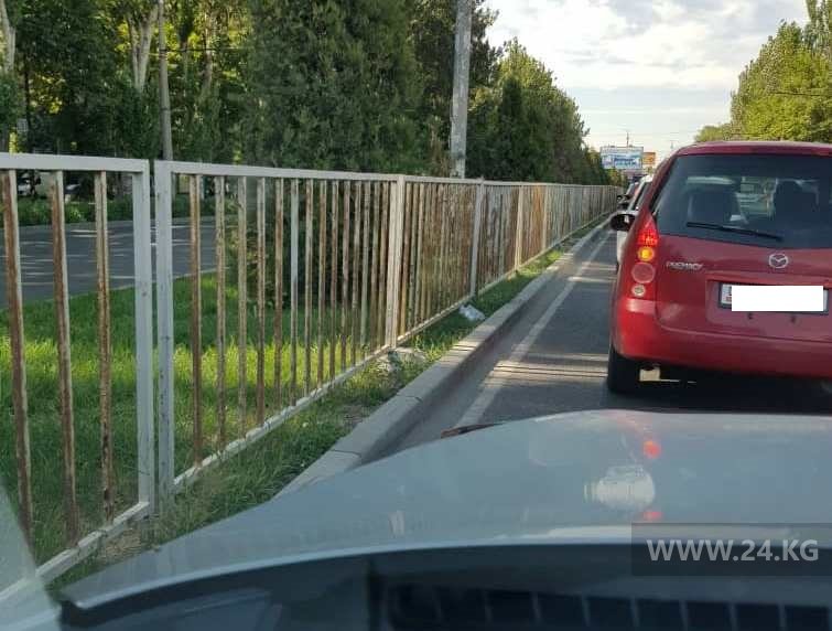 Ограждение в Бишкеке