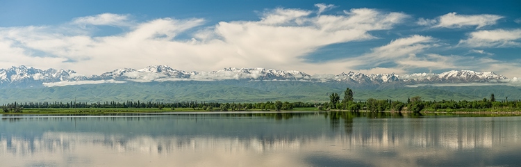 Панорама Кыргызского хребта