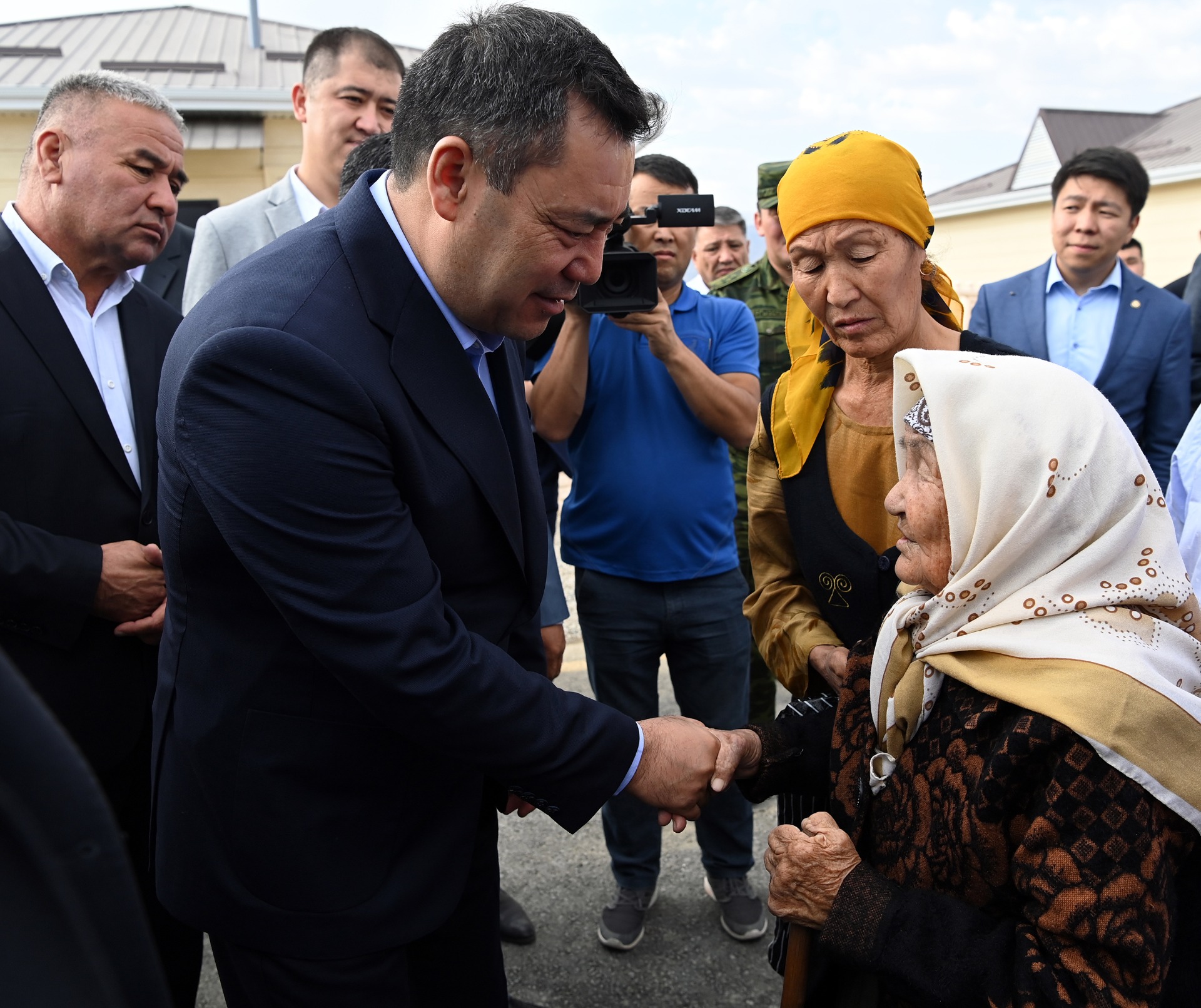 Президент с рабочей поездкой в Баткене